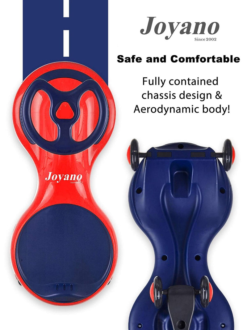 Load image into Gallery viewer, Joyano® LED Swing Car with Flashing Wheels for Kids - Wiggle and Ride Fun!
