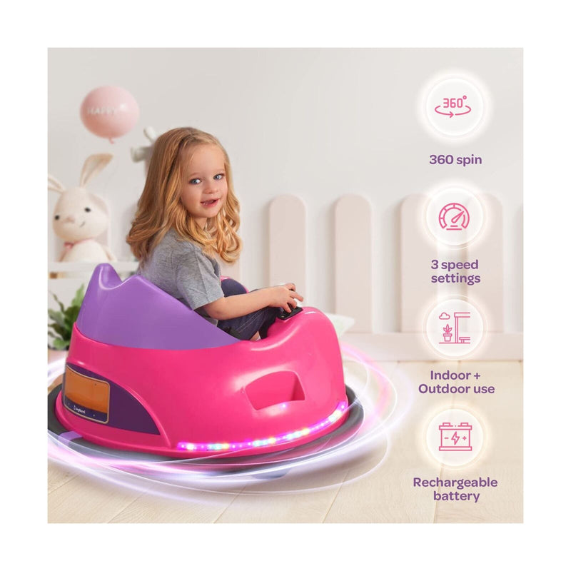 Load image into Gallery viewer, JoyBerri Bumper Car for Toddlers - Electric Ride On Toy for Babies and Kids
