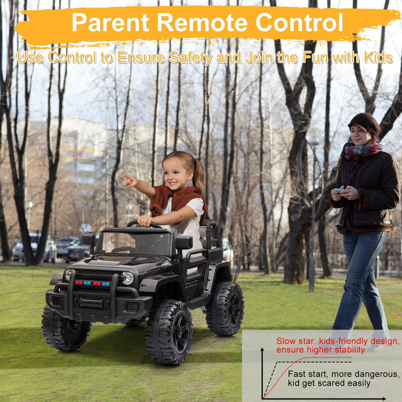 Load image into Gallery viewer, JOYMOR 12V Kids Ride-On Truck with Remote Control, Adjustable Speeds, and MP3 Player
