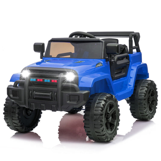 JOYMOR 12V Kids Ride-On Truck with Remote Control, Adjustable Speeds, and MP3 Player
