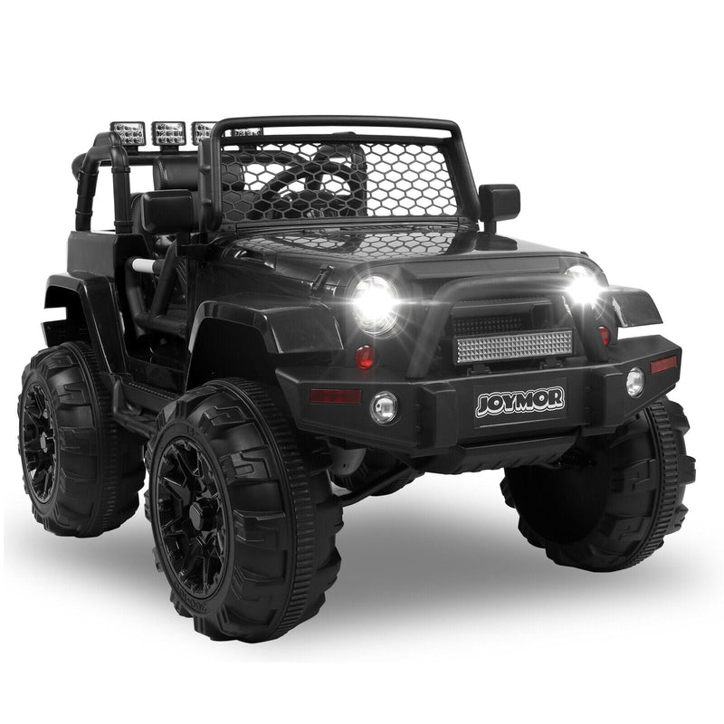 Load image into Gallery viewer, JOYMOR 12V Kids Ride on Truck with Remote Control, Spring Suspension, Music, and Horn
