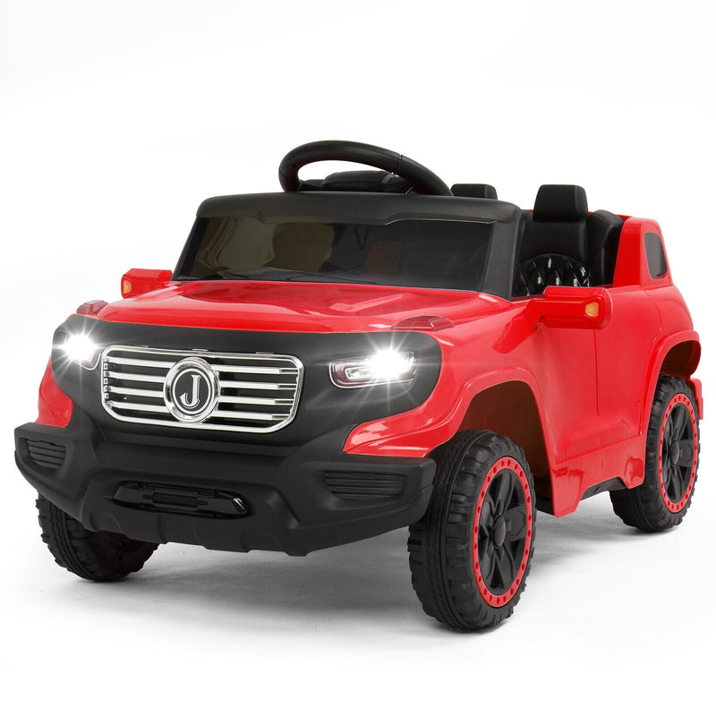 Load image into Gallery viewer, JOYMOR 6V Electric Ride-On Truck for Kids with Remote Control, Music, LED Lights, and Horn
