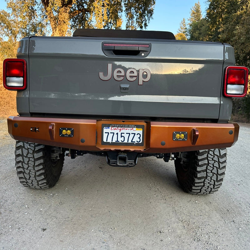 Load image into Gallery viewer, Gauntlet Rear Bumper for 2020+ Jeep Gladiator JT
