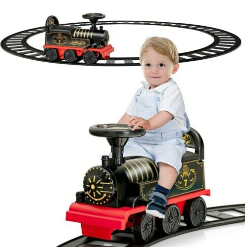 Load image into Gallery viewer, Juego de Tren Eléctrico con Pista para Niños Pequeños: ¡Tu Hijo Podrá Pasear como un Verdadero Maquinista!
