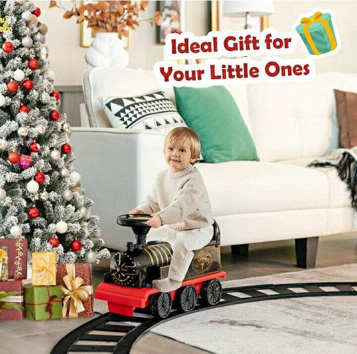 Load image into Gallery viewer, Juego de Tren Eléctrico con Pista para Niños Pequeños: ¡Tu Hijo Podrá Pasear como un Verdadero Maquinista!
