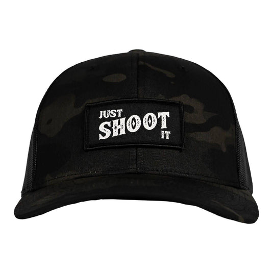 Just Shoot It Patch Snapback Hat