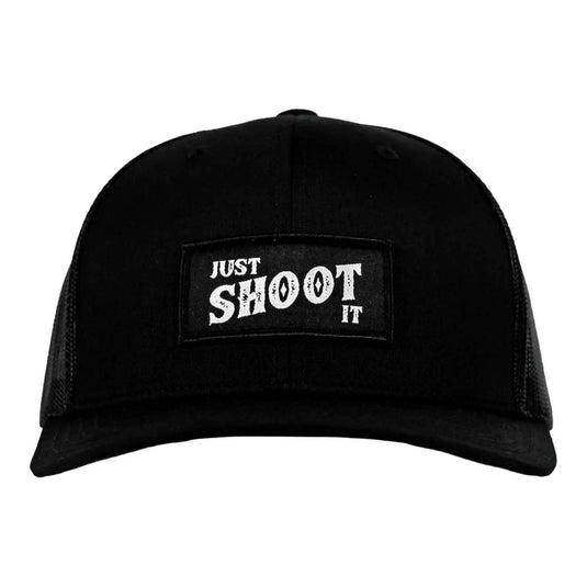 Just Shoot It Patch Snapback Hat