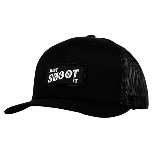 Just Shoot It Patch Snapback Hat