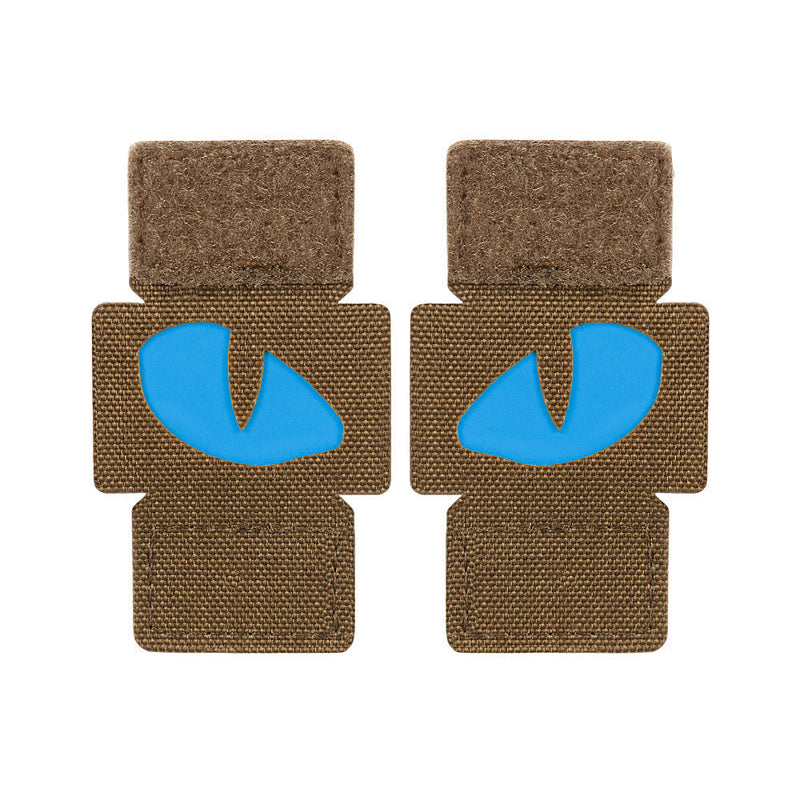 Load image into Gallery viewer, M-Tac Patch Tiger Eyes Laser Cut (couple)
