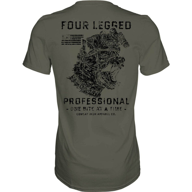 Load image into Gallery viewer, Four Legged Professional K9 Dog Training Men&#39;s T-Shirt
