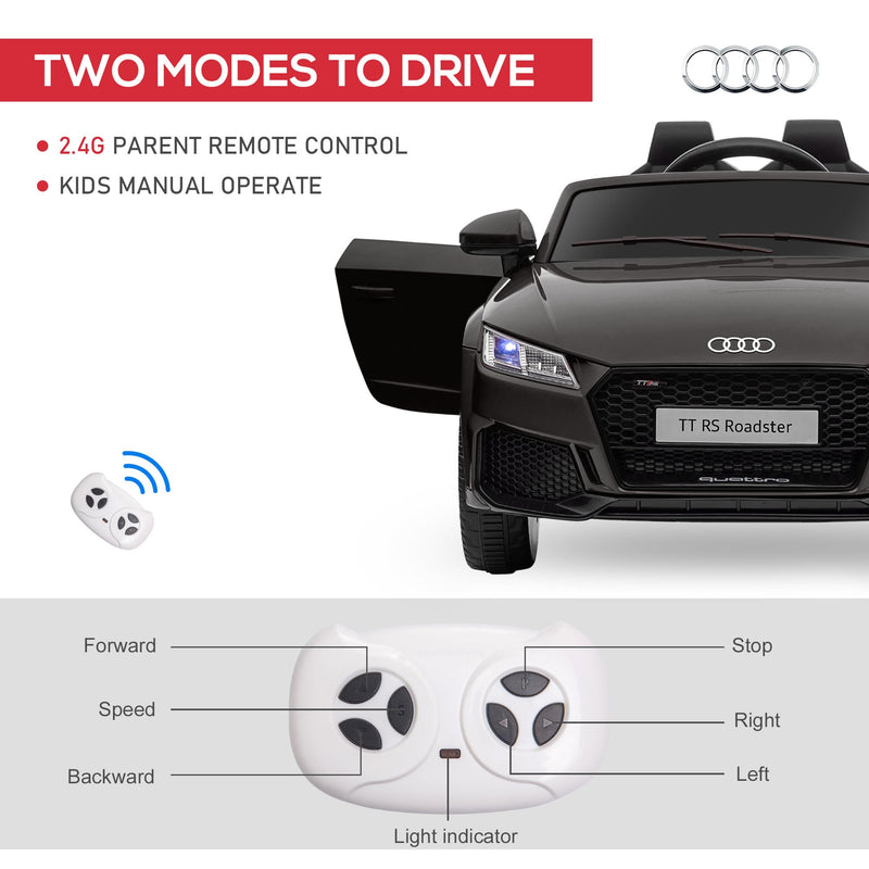 Load image into Gallery viewer, 6V Audi TT RS Kid Electric Sports Car with Remote Control Ride-On
