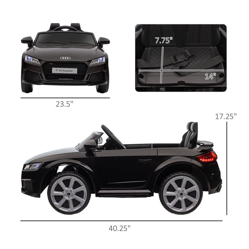Load image into Gallery viewer, 6V Audi TT RS Kid Electric Sports Car with Remote Control Ride-On

