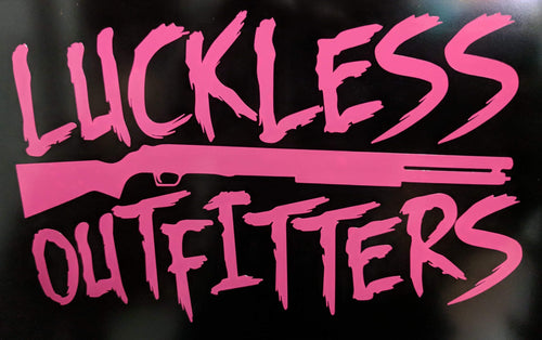 KA Luckless Outfitters Decal (Pink)
