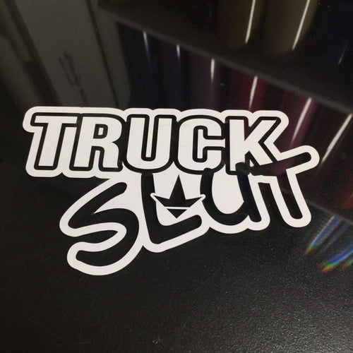 KA Truck SL*T Vinyl Decal