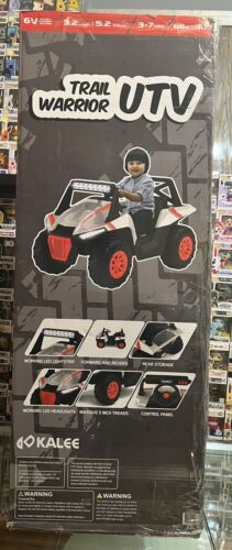 Kalee 6V Trail Warrior UTV Electric Ride-On Vehicle for Kids