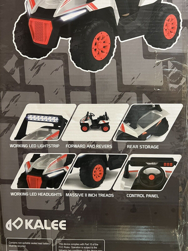Load image into Gallery viewer, Kalee 6V Trail Warrior UTV Electric Ride-On Vehicle for Kids
