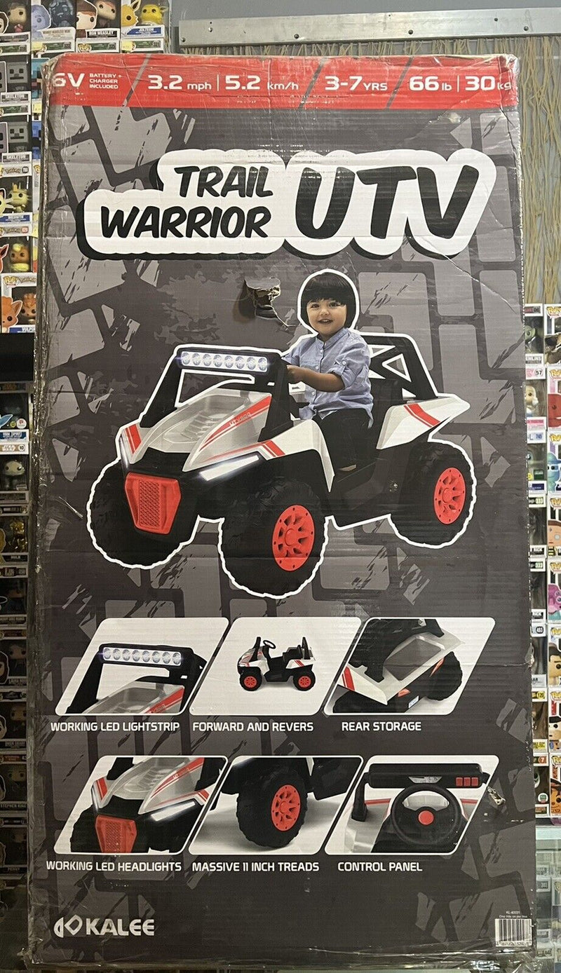 Load image into Gallery viewer, Kalee 6V Trail Warrior UTV Electric Ride-On Vehicle for Kids
