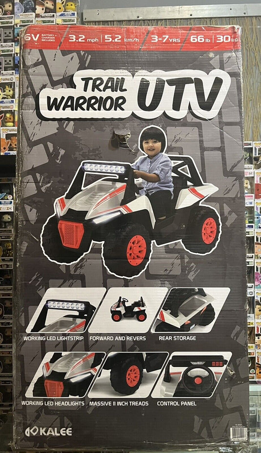 Kalee 6V Trail Warrior UTV Electric Ride-On Vehicle for Kids