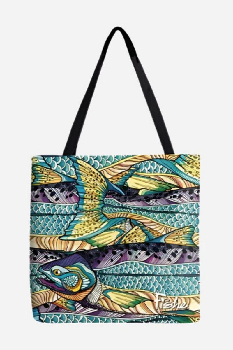 Load image into Gallery viewer, Kaleido King Canvas Tote
