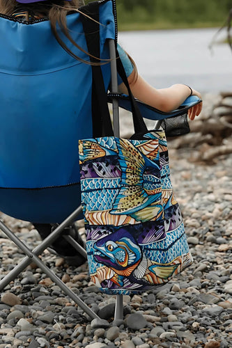 Kaleido King Canvas Tote