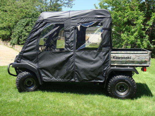 Kawasaki Mule 3000/3010 Trans - Full Cab Enclosure with Vinyl Windshield