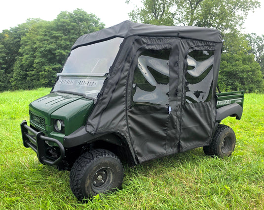Kawasaki Mule 4000/4010 Trans - Full Cab Enclosure for Hard Windshield