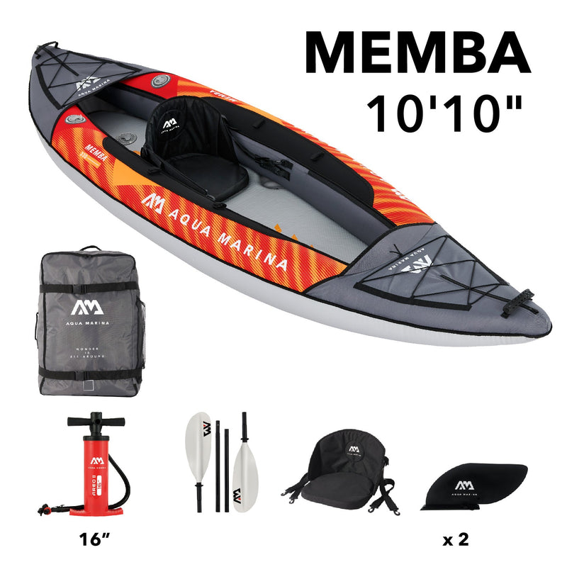 Load image into Gallery viewer, Aqua Marina MEMBA 10'10" Inflatable Touring Kayak
