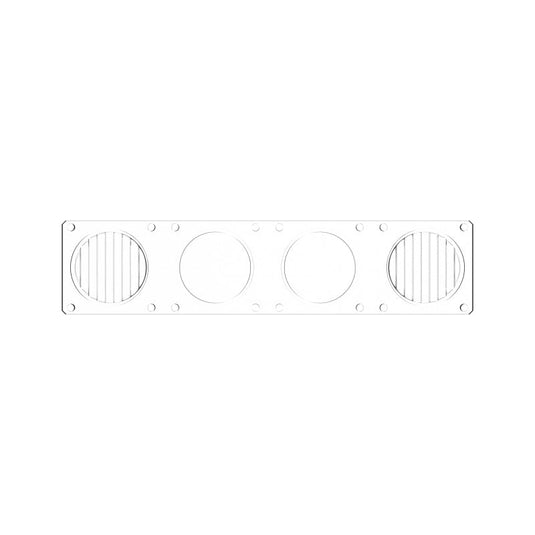 KC HiLiTES FLEX ERA LED Clear Combo Beam Lens for Light Bars
