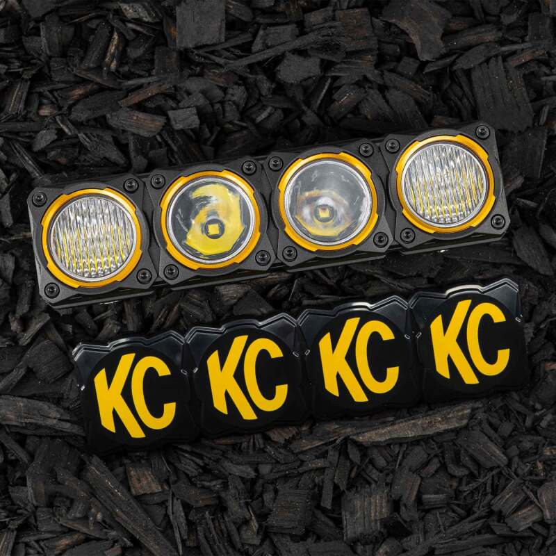 Load image into Gallery viewer, KC HiLiTES FLEX ERA LED Light Bar 10in. Light Cover - Black (COVER ONLY)
