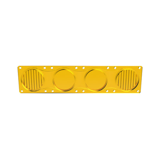 KC HiLiTES FLEX ERA LED Performance Yellow Combo Lens for Light Bars