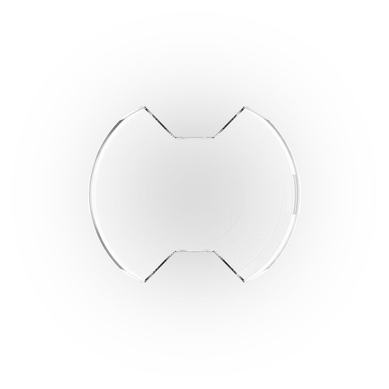 Load image into Gallery viewer, KC HiLiTES SlimLite 6in Light Shield - SAE Driving Beam - Clear
