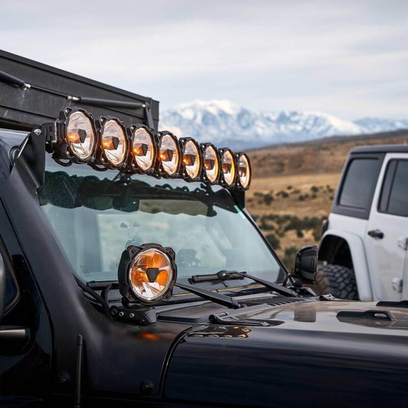 Load image into Gallery viewer, KC HiLiTES Gravity Titan LED 6in. - Pair Pack (Wide-40 Beam)
