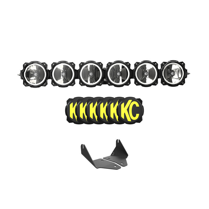 Load image into Gallery viewer, KC Pro6 39” LED Light Bar for Polaris RZR Pro XP/Turbo R
