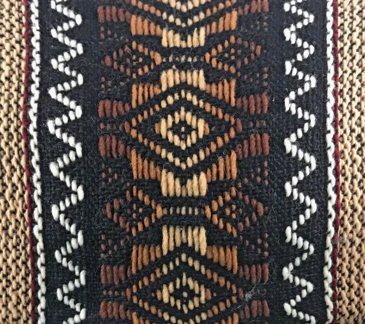 Load image into Gallery viewer, Khaki and Lilac LLAMA Poncho
