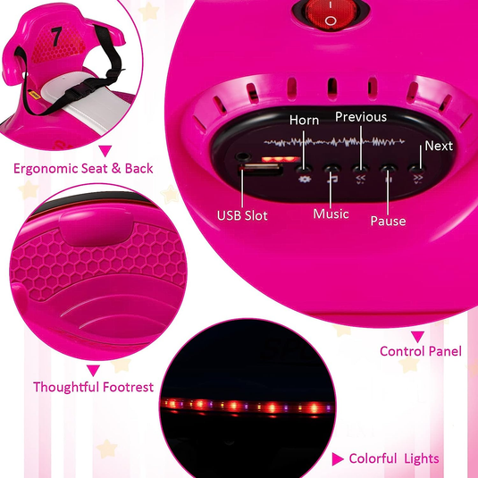 Kid-Friendly Remote Control Bumper Car: Battery-Powered Electric Vehicle for Endless Fun!