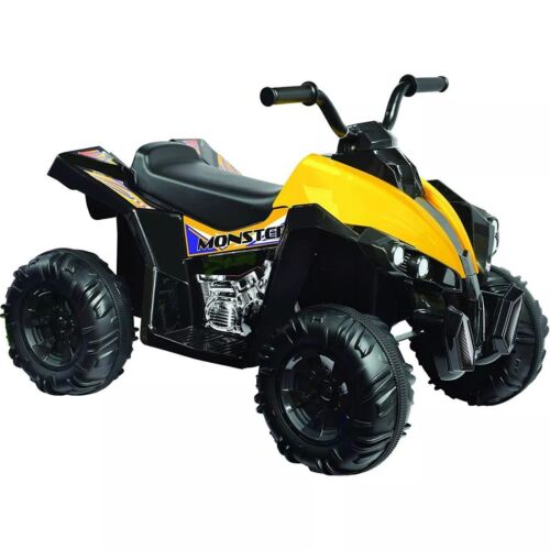 Load image into Gallery viewer, Kid Motorz 12V Monster Quad Powered Ride-On in Sleek Black Design - Hassle
