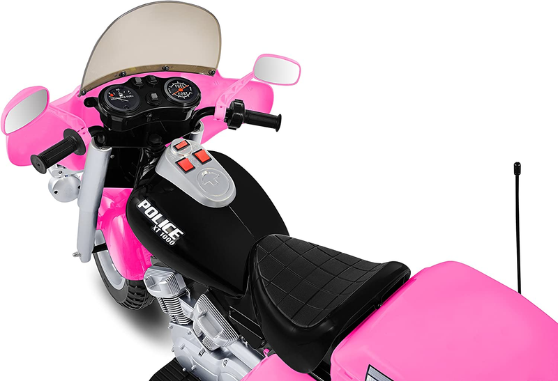 Load image into Gallery viewer, Kid Motorz 12V Pink Police Patrol Ride-On Car
