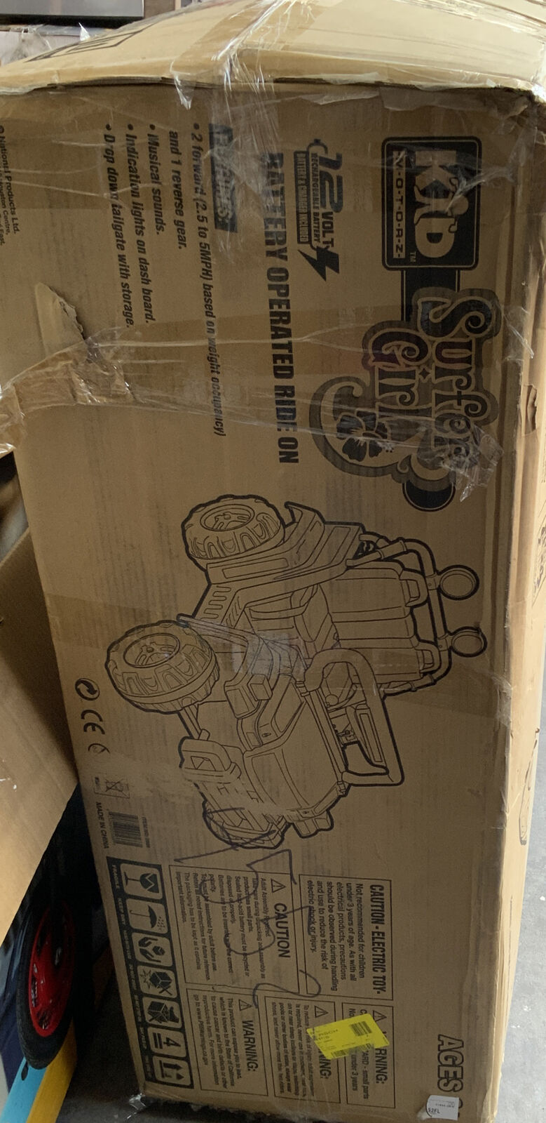 Load image into Gallery viewer, Kid Motorz 12V Surfer Girl 4x4 Ride-On - Pink, Brand New in Distressed Box
