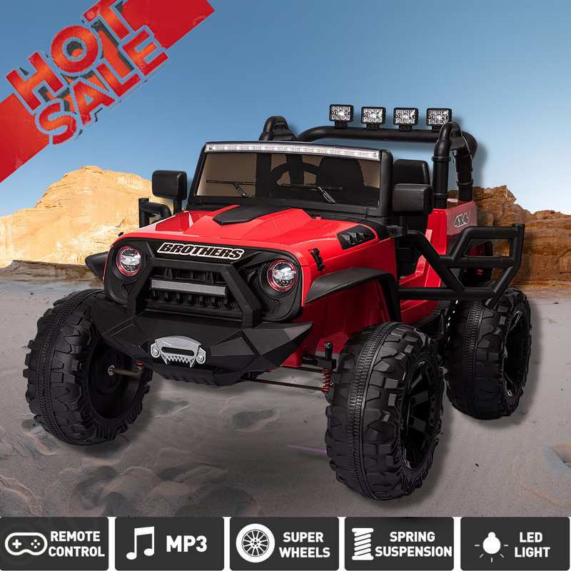 Load image into Gallery viewer, Kid Ride on Toy Car with Remote Control - Electric Truck for Children, Perfect Gift!
