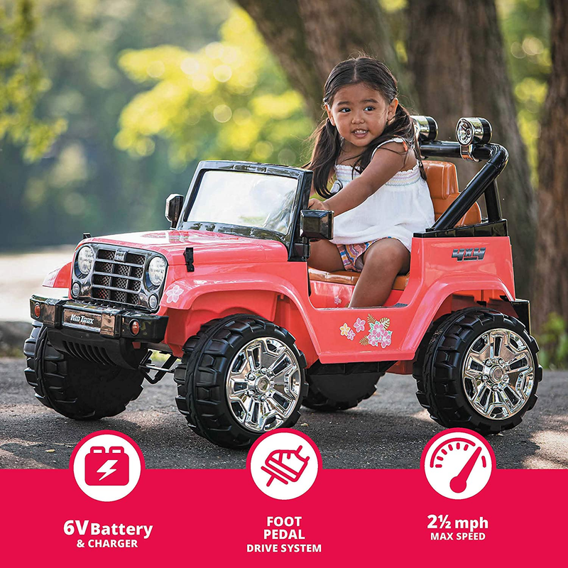 Load image into Gallery viewer, Kid Trax Beach Cruiser 4X4 Child Ride-On Car for Ages 3-5, Up to 60 lbs.
