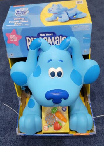 Load image into Gallery viewer, Kid Trax Blue&#39;s Clues Rideamals Interactive Ride-On Toy with Snack Time Feature - Brand New
