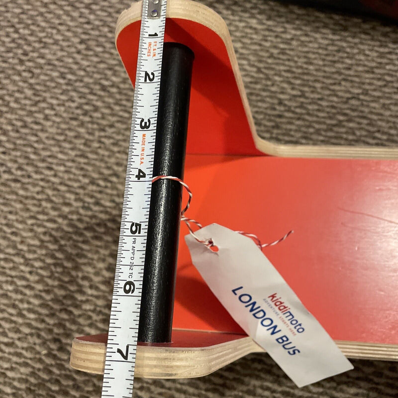 Load image into Gallery viewer, Kiddimoto London Bus Walker and Ride-On Toy for Toddlers (12-24 Months)
