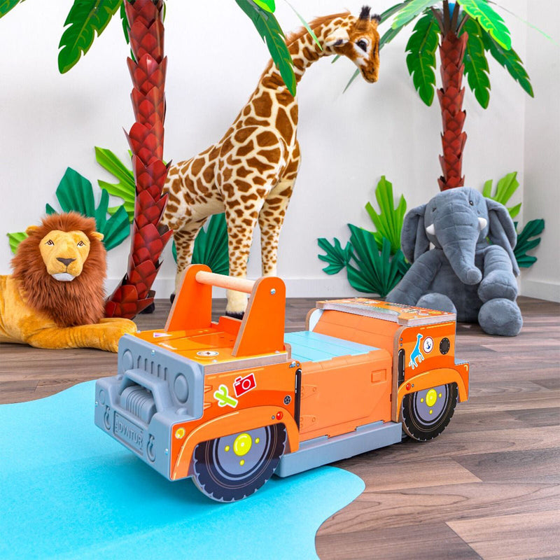 Load image into Gallery viewer, KidKraft Safari Adventure 2-in-1 Playset with Easy Assembly - Perfect for Kids Ages 3-5
