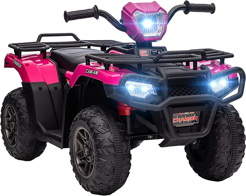 Load image into Gallery viewer, Electric 4-Wheeler Kids Ride on Car with LED Lights and MP3 Player - 12V 40W Battery-Powered ATV for Kids
