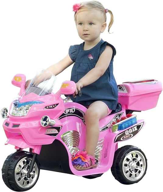 Kid's 3-Wheel Electric Motorbike: Battery-Powered Ride-On Toy