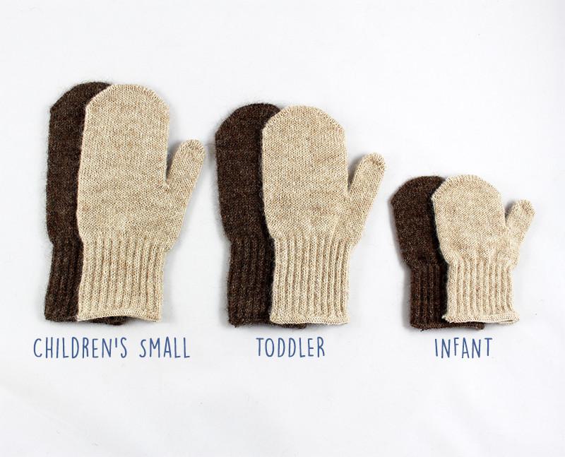 Load image into Gallery viewer, Kids Alpaca Mittens

