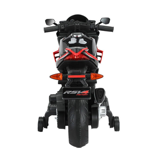 Kid's Electric Motorcycle with LED Lights and Bluetooth - 12V Ride-On Motorbike