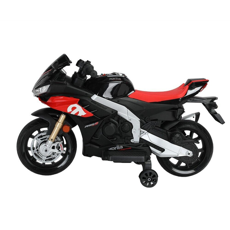 Load image into Gallery viewer, Kid&#39;s Electric Motorcycle with LED Lights and Bluetooth - 12V Ride-On Motorbike
