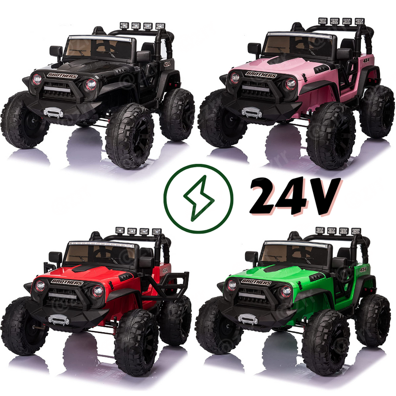 Load image into Gallery viewer, Kid Ride on Electric Car with Remote Control - Perfect Gift for Children (24/12V)
