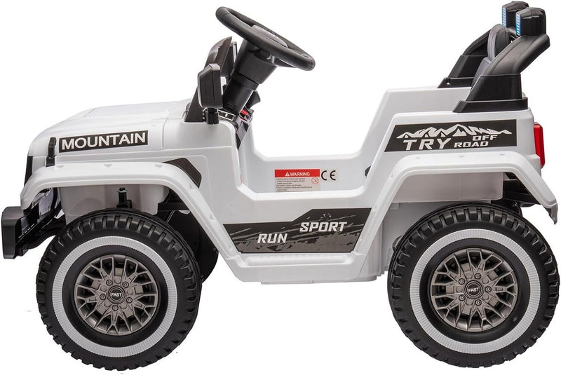 Load image into Gallery viewer, 12V Electric Ride On Jeep Toy Car for Kids with Remote Control, Music, and LED Lights - 3 Speed Options

